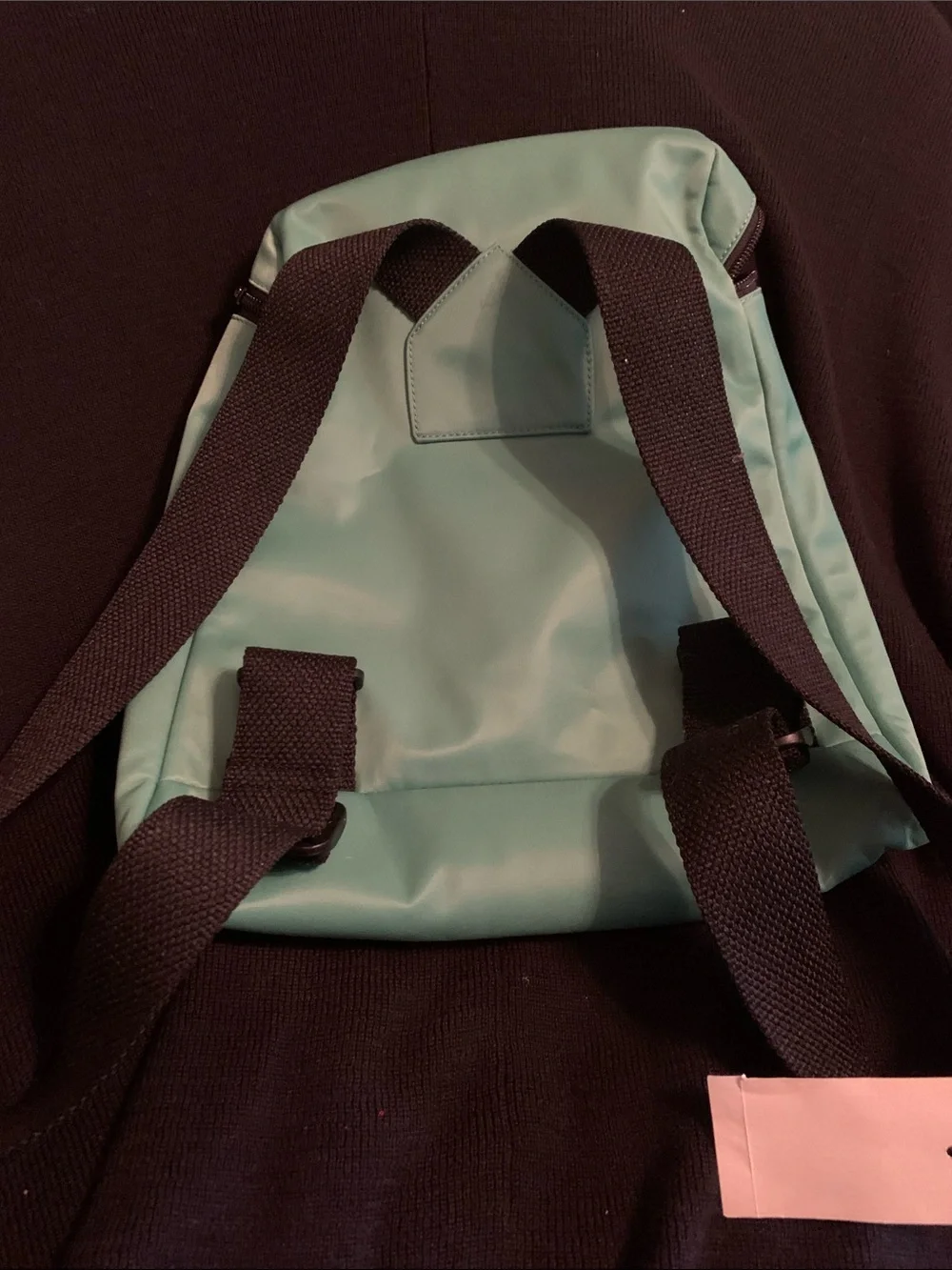 kate spade Teal Green Backpack – Front Zip Pocket